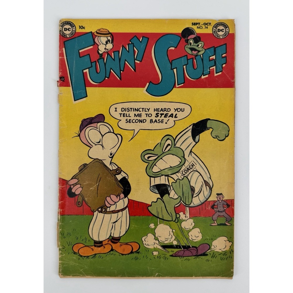 National Comics Funny Stuff #74 1953 Golden Age Space Dodo Rides Again